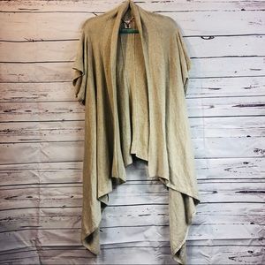 EUC! Lucky  Brand Duster Cardigan | Tan | Lg-XL